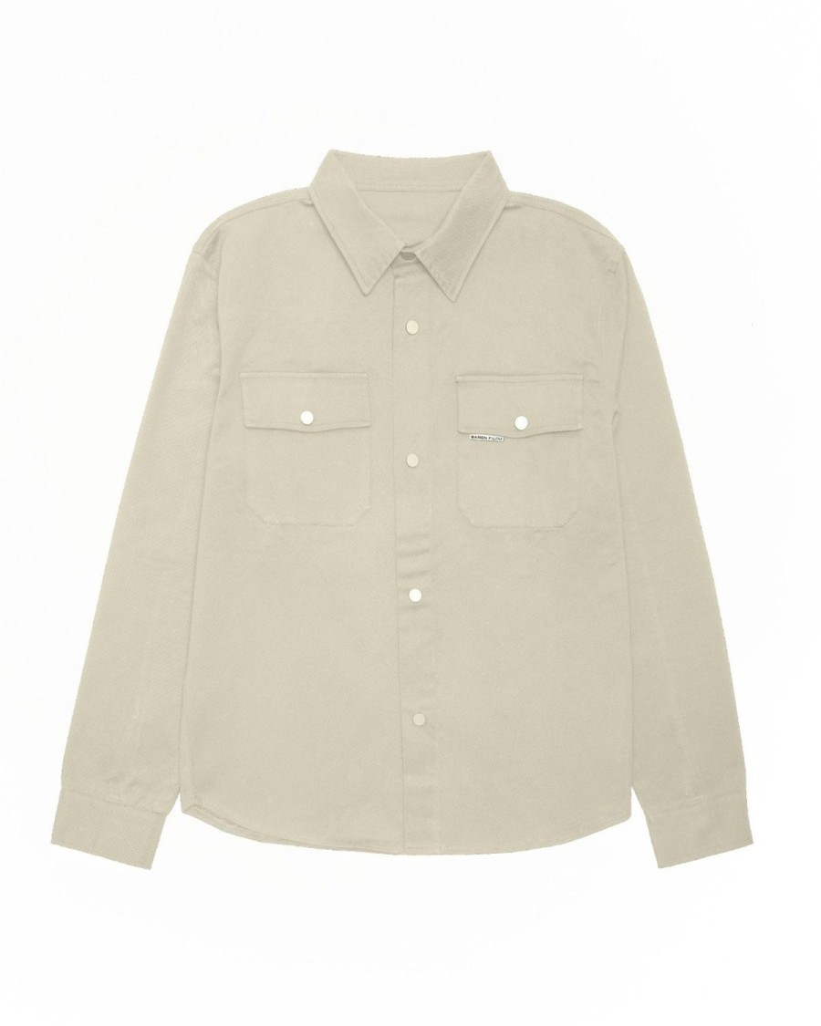 Dames Baron Filou | Fw23 Biologisch Shirt Baron Filou, Iced Chai