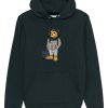 Mannen Baron Filou | Fw23 Bio-Geborduurde Hoodie, Filou Lxxi., Zwart