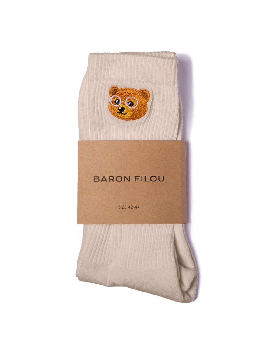 Accessoires Baron Filou | Baron Filou Sokken Zandbruin