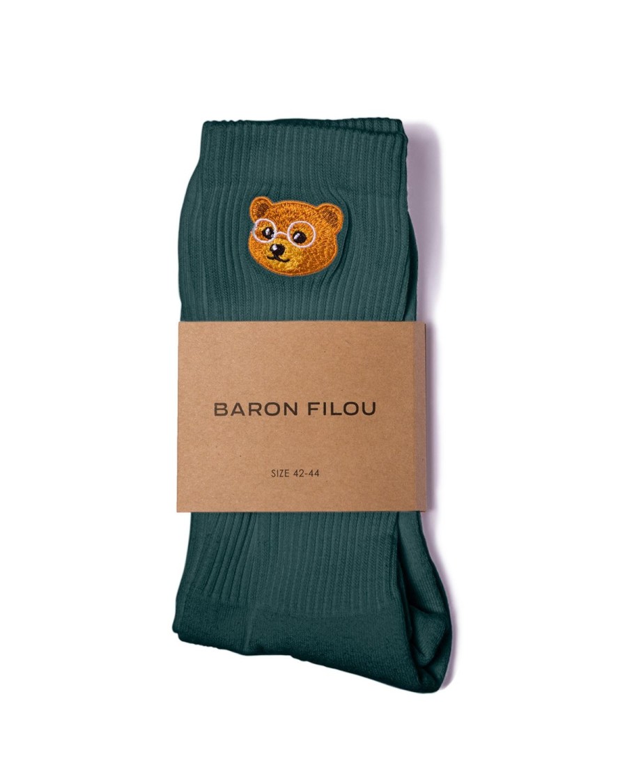 Accessoires Baron Filou | Baron Filou Sokken Mosgroen