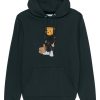 Mannen Baron Filou | Fw23 Bio-Geborduurde Hoodie, Filou Lvii., Zwart